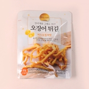 도매_싱싱 오징어튀김 버터오징어 50gX12개(1박스)