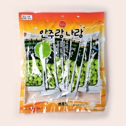 썬푸드 안주랑나랑 녹차와사비 완두콩 25gX10개(1묶음)