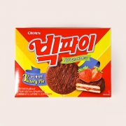 크라운 빅파이 딸기맛 216gX12개(1박스)